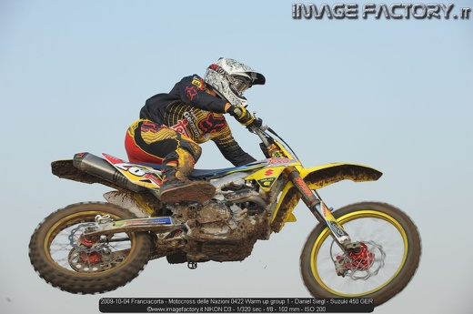2009-10-04 Franciacorta - Motocross delle Nazioni 0422 Warm up group 1 - Daniel Siegl - Suzuki 450 GER
